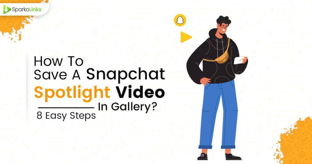 how to save snapchat spotlight video in gallery